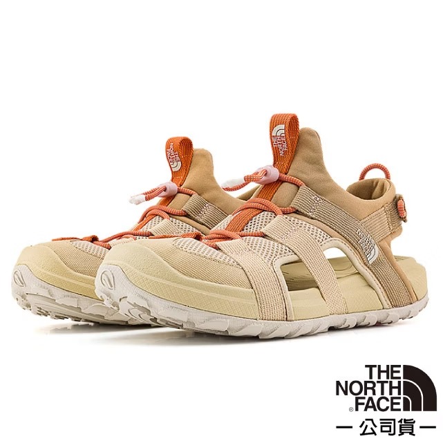 【The North Face】女 Explore Camp 機能抗菌水陸兩用護趾鞋.涼鞋/8ADQ-76Z 礫石沙 N✿30E010